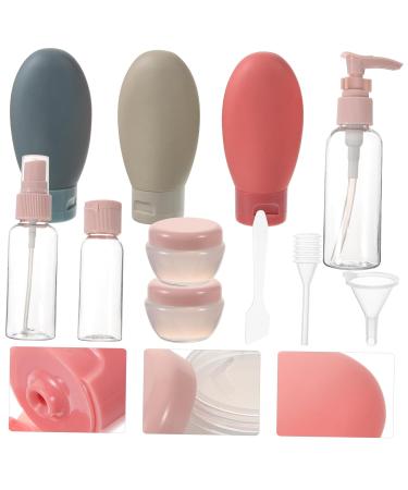 Travel Bottles Set Refillable Cream & Spray Bottles for Makeup & Skincare Perfect for Travel - Buy Online on GoSupps.com
