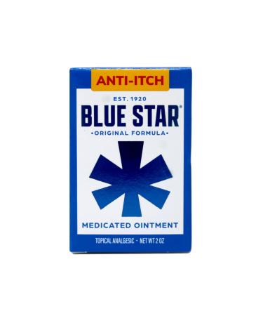 Blue Star Anti-Itch Medicated Ointment 2 oz (Pack of 12)