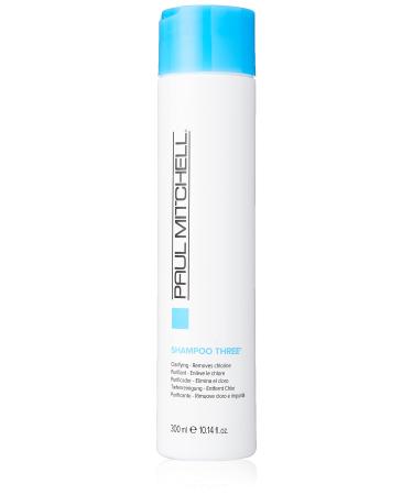 Paul Mitchell Shampoo Three, Clarifying, Removes Chlorine, For All Hair Types 10.14 Fl Oz (Pack of 1)
