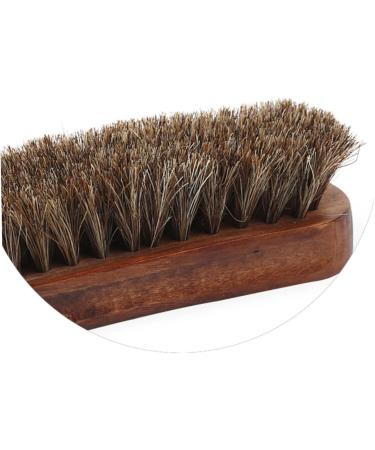 TENDYCOCO Shoes Brush | Lint Remover & Horsehair Brush for Furniture Leather & Clothes - International Shipping Available - Buy Online on GoSupps.com