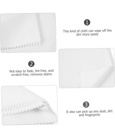Buy FOMIYES 50pcs Eyeglass Cleaning Cloth - Premium Glasses Cleaner for Crystal Clear Vision - Buy Online on GoSupps.com