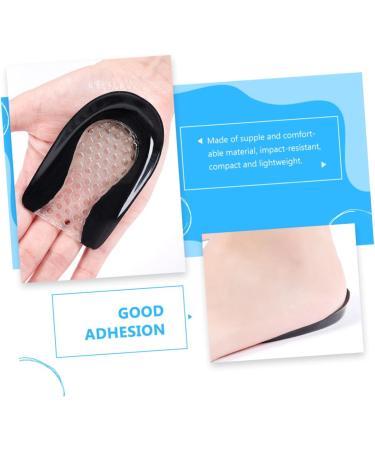 NOLITOY Cellular Heel Pads - 2 Pairs Gel Insoles for Foot Care Bone Spurs & Height Increase - Breathable Anti-Wear Soft Cushions - Buy Online on GoSupps.com