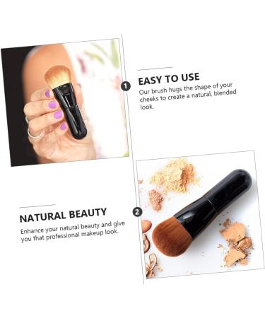 FRCOLOR Makeup Brushe 1pc Foundation Brush Eyeshadow Makeup Brush Cosmetic Concealer Brush Loose Powder Brush Eye Face Blush Brush Artificial Fiber Portable Eyebrow Brush - Buy Online on GoSupps.com