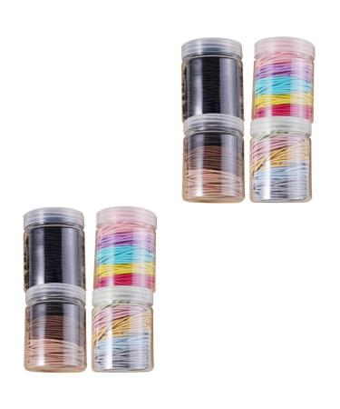 Beaupretty Boxes Hair Tie Bracelets Bracelet Hair Ties Nylon Elastic Hair Ties pigtail ties pigtail band Hair Ties Bracelets ponytail holder hair holder women's seamless ponytail Hair