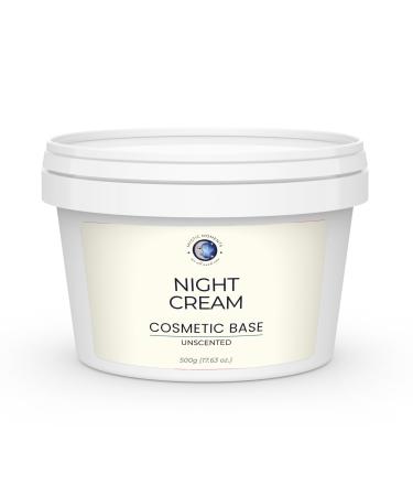 Mystic Moments Night Cream - Botanical Skincare Base - 500g