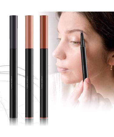 Magic Eyebrow Pencil 2024 Upgrade Microblade Eyebrow Pen Dual-Ended Microblading Eyebrow Pen Waterproof and Long Lasting Eye Brow Pencils for Natural Like Effect Brows (2#Black) - Buy Online on GoSupps.com