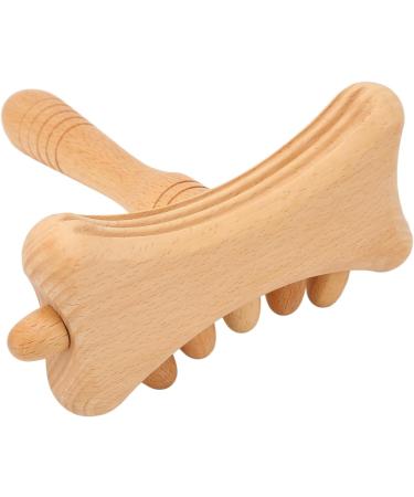 Verdant Touch Handheld Holz Therapy Tool | Gua Sha Anti-Cellulite & Lymphatic Drainage Massage | Effective Body Form Tool - Buy Online on GoSupps.com