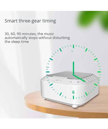 White Noise Machine with 28 Natural Soothing Sounds Rechargeable Portable Sound Machine withTimer Volume Control Sleep Therapy for Baby Kids Adults for Travel Office Home - Buy Online on GoSupps.com
