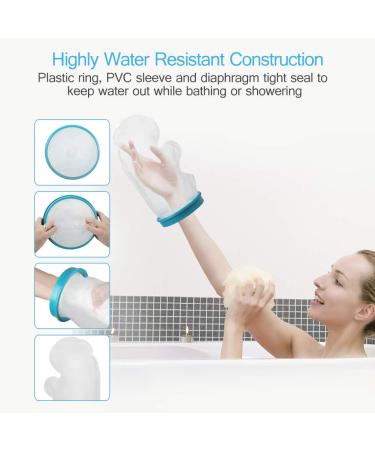 UpGoing Waterproof Hand Cast Cover - Adult Wrist Protector for Shower Bath - Reusable Sleeve Bag for Broken Hand, Fingers, Surgery, Burns - 2022 Upgrade - Buy Online on GoSupps.com