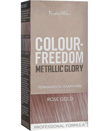 Shop Colour-Freedom Metallic Glory Rose Gold Permanent Hair Colour - Bronze (1 Pack) | International Shipping Available - Buy Online on GoSupps.com