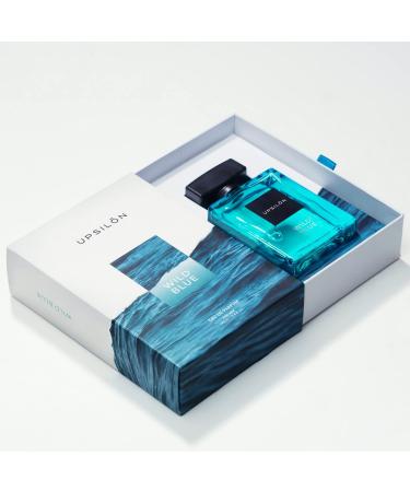 UPSI'LON Wild Blue Aqua Men'S Perfume | Long Lasting Eau De Liquid Perfumes For Men | Luxury Premium Perfume For Men | Fresh & Powerful Fragrance | Travel Friendly Edp Perfume For Men(100 Ml). - Buy Online on GoSupps.com