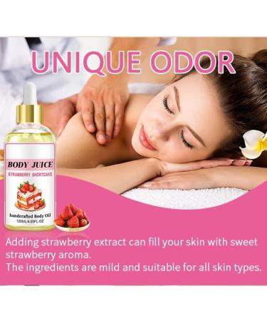 Gerrit Body Juice Oil Body Juice Strawberry Shortcake Body Juice Oil Cinnamon Roll Handmade Body Oil Body Juice Oil Peach For All Skin Type - Buy Online on GoSupps.com