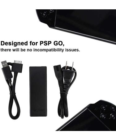 ASHATA Portable for PSP GO Power Adapter Fast Charging DC 5V/1500mA 50/60Hz AC Adapter Power Wallwith 2-in-1 USB Data Power Cable Light and Portable (black) - Buy Online on GoSupps.com