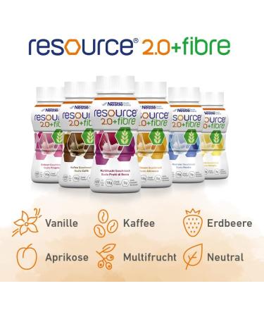  ReSource Nestle Resource 2.0 Fibre Pack of 24 x 200ml boxes coffee - Buy Online on GoSupps.com