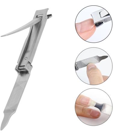 Nail Clipper Fingernail Toenail Clipper Nail Care Clipper Cutting Folding Stainless Steel Portable Ultra Thin Trimming Nail Clipper - Buy Online on GoSupps.com