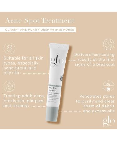 Glo Skin Beauty Acne Spot Treatment 5% Sulfur - Effective Breakout Relief for Acne-Prone & Oily Skin - Buy Online on GoSupps.com