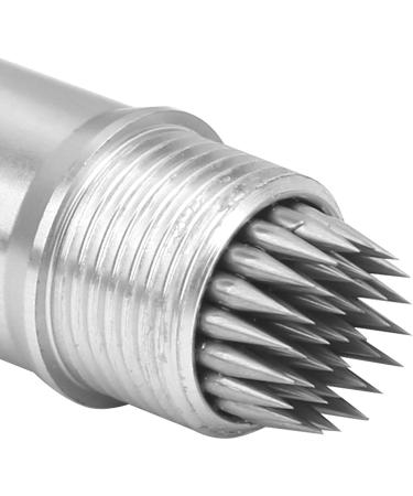 Aluminum Billiard Tip Pricker with Keychain | Pool Stick Needle for Cue Maintenance - Silver - Buy Online on GoSupps.com