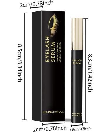 Puwaiio Lash Enhancer Thicker Lash Liquid Conditioner for Thicker Longer Natural Eyelashes Strengthening Beauty Routine - Buy Online on GoSupps.com