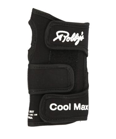 Robby's Coolmax Original Right Wrist Support, Black, Medium
