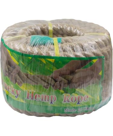 Aoneky 1 inch Jute Rope - Twisted Hemp for Crafts, Climbing, Hammock - 48 Feet - Buy Online on GoSupps.com