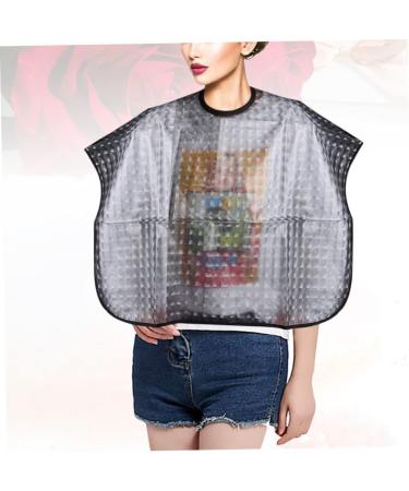 MAGICLULU Cape for Barber Dyeing Apron Hair Salon Capes Hairdressing Cape Hair Coloring Shampoo Hair Styling Cape Hair Dye Cape Adult Bibs Hair Capes Work Clothes Baking Oil 77X80CM - Buy Online on GoSupps.com