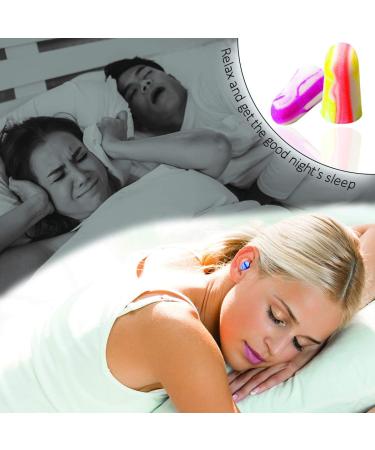 MOLDEX Sparkplugs Soft Foam Earplugs - 10 Pairs for Sleeping Snoring Travel & Shooting | 33dB NRR | Made in USA | Multicolor - Buy Online on GoSupps.com
