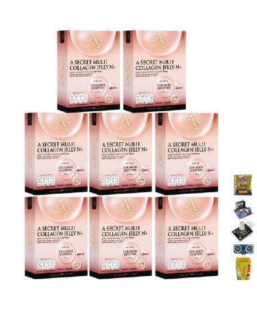10Sachets/Box(250g) Japan Innovative Nourish Smooth Soft Skin A Secret Multi Collagen Jelly N+ Set 8 No0887896951 By Beautygoodshop Get Free For You Beauty Gifts