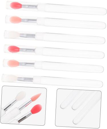 Gogogmee 6pcs Lip Brush Makeup Use Lipstick Brush Lip Balm Applicator Lipstick Lip Mask Applicator Lip Mask Brush Lipstick Applicator Silicone Lip Makeup Brush Lip Makeup Pen Lip Balm Brush - Buy Online on GoSupps.com
