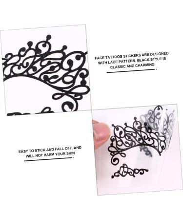 TOVINANNA 15 Pairs Lace Eyeliner Stickers Glitter Eyeliner Present Stickers Shimmer Eyeshadow Makeup Eye Paper - Buy Online on GoSupps.com