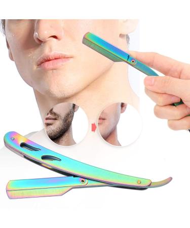 Buy Foldable Barber Straight Razor Holder - Colorful Manual Shaver Rack for Replacement Blades | Extend Lifespan | International Shipping - Buy Online on GoSupps.com