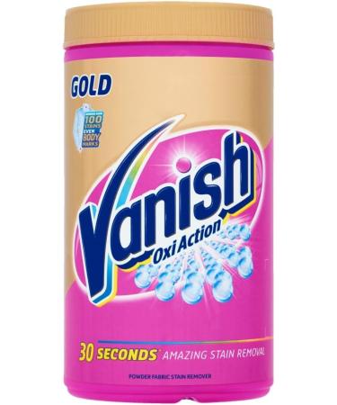Vanish Gold Fabric Stain Remover Oxi Action Powder - Pack of 5 | Effective Stain Removal for All Fabrics | International Shipping Available - Buy Online on GoSupps.com