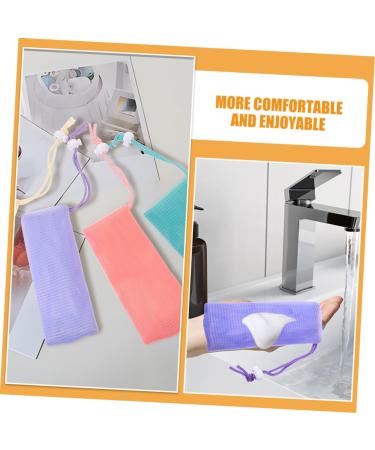 Healeved 16pcs Soap Net Storage Shampoo Face Soap Bar Pouch Bar Soap Scrubber Pouch Soap Pouch Pe - Buy Online on GoSupps.com