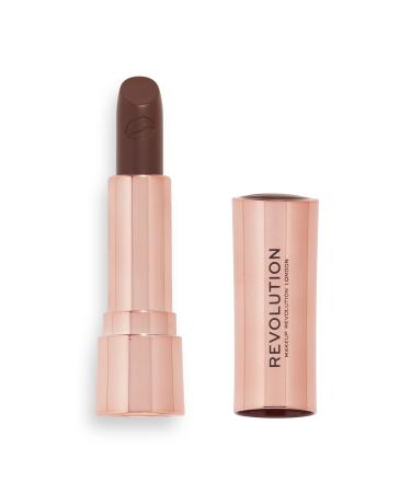 Makeup Revolution Satin Kiss Lipstick Brown Sugar Brown Sugar 1 pieces (1Pack)