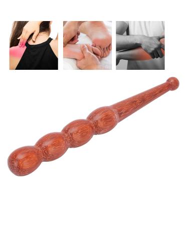 Wood Massage Stick for Foot & Hand Relief | Portable Reflexology Tool for Pain Relief at Home & Travel - Buy Online on GoSupps.com