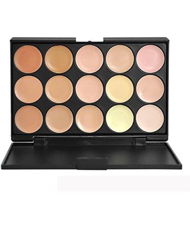 15 Colors Concealer Palette Makeup Contouring Palette - Concealer Palette for Professional and Daily Use - Buy Online on GoSupps.com