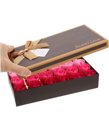 ABOOFAN 3 Boxes Rose Soap Scented Bath Soap Rose Bath Soap Rose Flower Preserved Rose Enchanted Rose Wedding Decorations for Ceremony Faux Roses Simulated Soap Flower Rose Petal Artificial - Buy Online on GoSupps.com