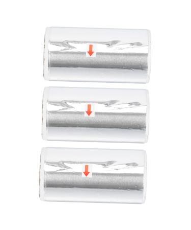 Ipetboom 3rolls Nail Foil Nail Accessories Acrylic Nails Supplies Girl Manicure Tinfoil Gold Foil Nails Nail Tools Nail Transfer Foil Manicure Tool Dedicated Tin Foil Paper Tools