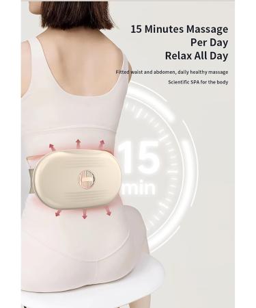 STMKB Bianstone KnetParat Shiatsu Massage Belt for Abdominal Relief - Adjustable Strength Digestive Aid Constipation & Pain Relief - Buy Online on GoSupps.com