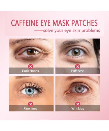 Professional Caffeine Eye Masks | Under Eye Patches for Puffy Eyes & Dark Circles | Anti-Wrinkle & Rejuvenating Eye Care - Buy Online on GoSupps.com