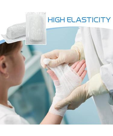 50-Pack 4x4yd Sterile Gauze Bandage Rolls for Wound Care - Medical Grade Fluff Wrap Roll - Buy Online on GoSupps.com