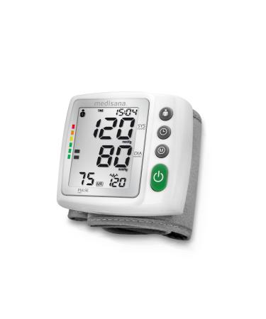 Medisana BW 315 Wrist Blood Pressure Monitor Precise Blood Pressure and Pulse Measurement with Memory Function Traffic Light Scale Function to Indicate Irregular Heartbeat
