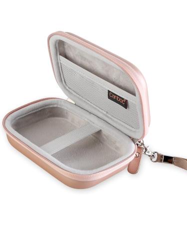 Canboc Hard Case for Canon Ivy Mini/CLIQ+2 Photo Printer - Rose Gold Mesh Bag for Paper & Cable - Buy Online on GoSupps.com