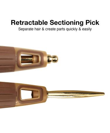 Olivia Garden NanoThermic Ceramic + Ion Square Shaper Hairbrush 1.5 Inch - Pack of 1 - Buy Online on GoSupps.com