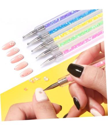 SKISUNO 1 Set Nail Pen Nail Supply Nail Accessory Wear-resistant Dotting Tools Nail Art Supply Portable Dotting Tools Professional Dotting Tools Portable Nail Tools Dotting Accessory - Buy Online on GoSupps.com