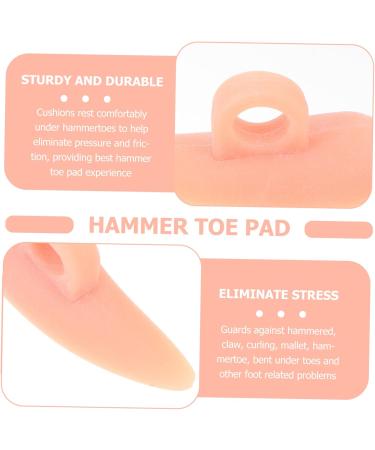 NOLITOY 12pcs Toe Support Gel Pads - Bunion & Hammer Toe Cushions Silicone Callus Cover for Comfort - Perfect for Yoga & Everyday Use - Buy Online on GoSupps.com