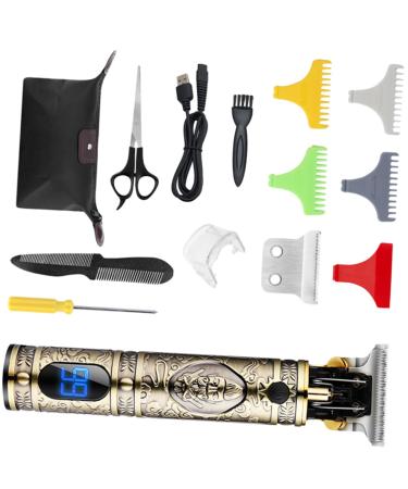 minkissy 1 Set Trimmer for Men Professional Mens Trimmers Professional Hair Trimmer Cordless Clippers for Men Cordless Trimmers Cordless Hair Trimmer Nose Stainless Steel Electric T9 Beard