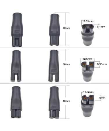BoEea 10-Pack 5V Razor Charger USB Power Cable Adapter Set for Hair Cutters Razors Air Purifiers & HQ8505 Devices - International Shipping Available - Buy Online on GoSupps.com