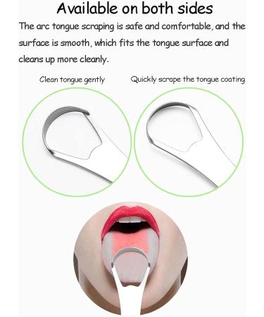 Premium Tongue Cleaner with Scraper & Silicone Grip Dental Care for Adults & Kids | Fresh Breath Solution - Buy Online on GoSupps.com