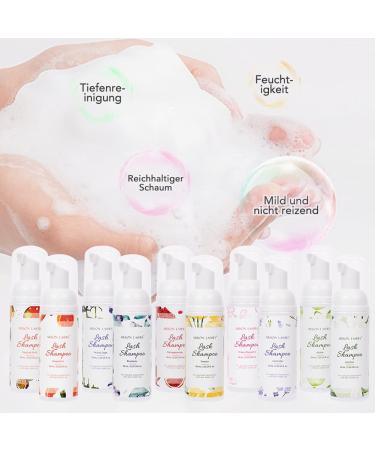 Eyelash Shampoo for Extensions - Gentle Foam Cleaner | 60ml Brush Sensitive Formula Removes Makeup & Oil | Salon & Home Use (Wood Sage) - Buy Online on GoSupps.com