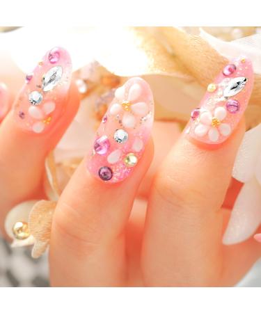 4 Pieces Tooth Gem Set | Rhinestone Tooth Shine Jewelry | DIY Crystal Tooth Ornaments for Reflective Teeth Decor (White - Buy Online on GoSupps.com